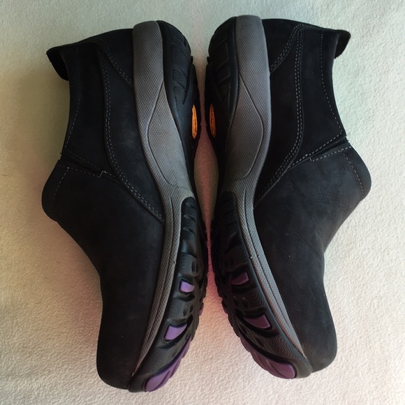 Dansko black suede genuine leather slip-on shoes, “Patti”, size 37, waterproof. - Picture 4 of 9